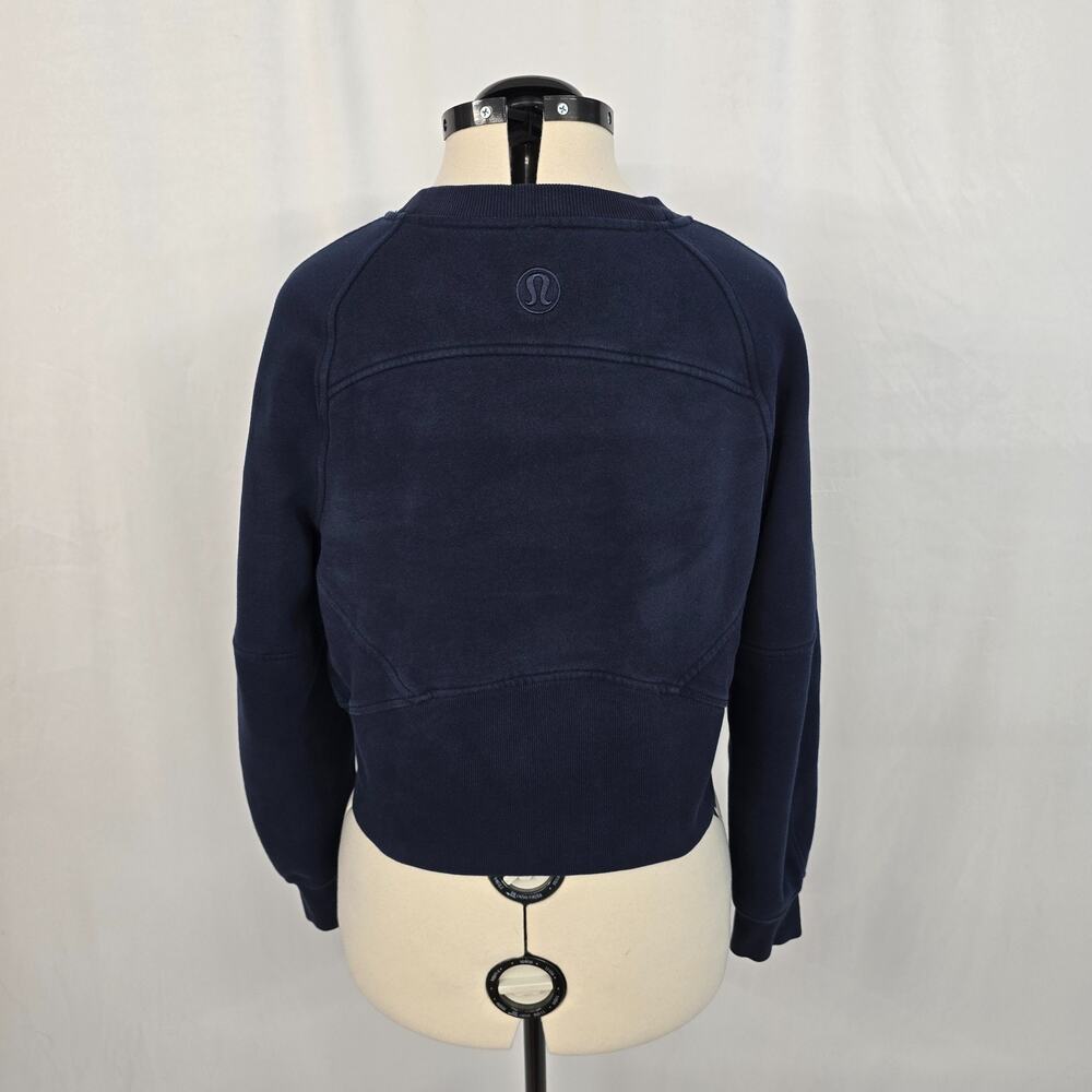 Lululemon Scuba Oversized Pullover Women's M / L Navy Blue - Picture 11 of 12